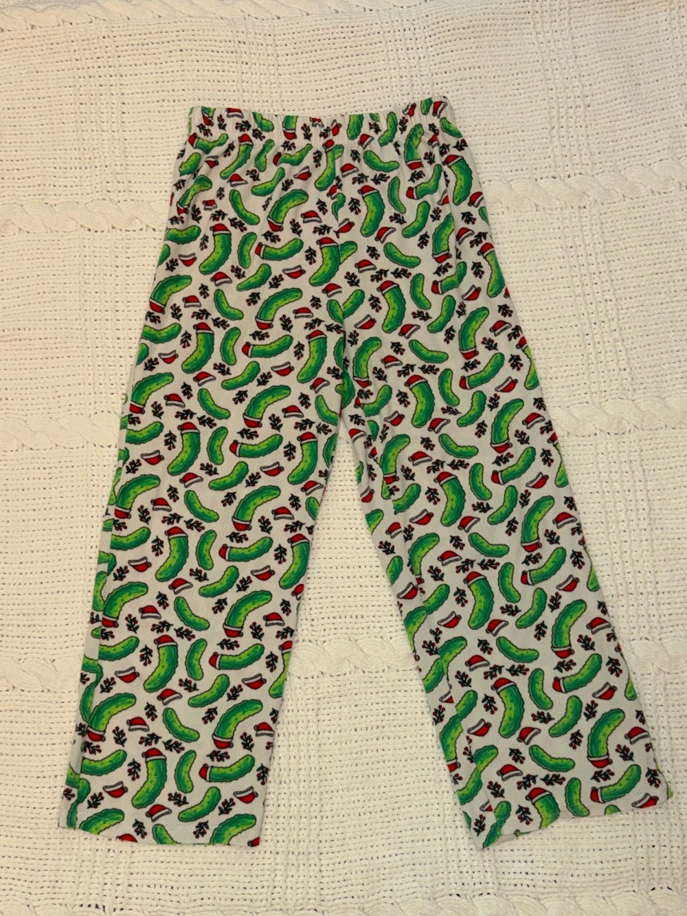 Christmas Pickle Pajama Pants